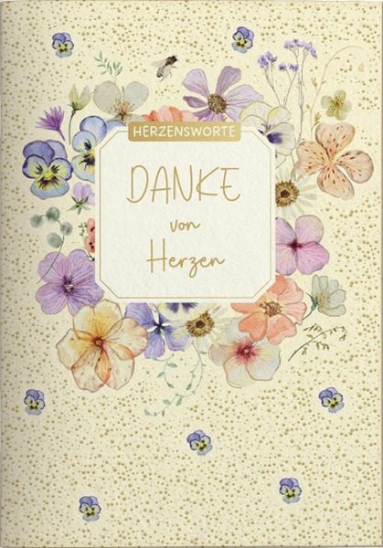 Produktbild: Geschenkbuch - Danke von Herzen