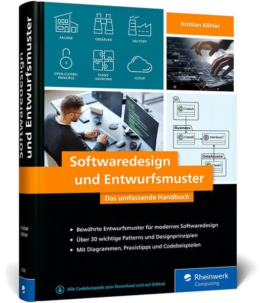 Produktbild: Softwaredesign und Entwurfsmuster