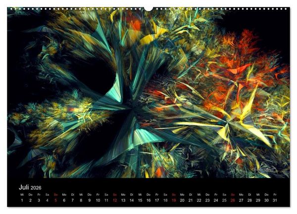 Produktbild: Lichtgedanken (Wandkalender 2026 DIN A2 quer), CALVENDO Monatskalender