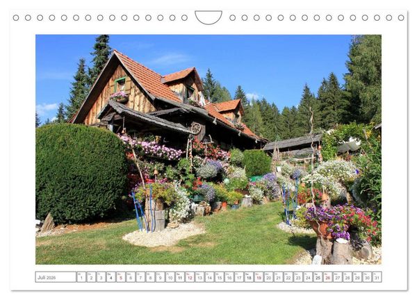 Produktbild: K&auml;rnten - Das Wanderparadies im S&uuml;den &Ouml;sterreichs (Wandkalender 2026 DIN A4 quer), CALVENDO Monatskalender