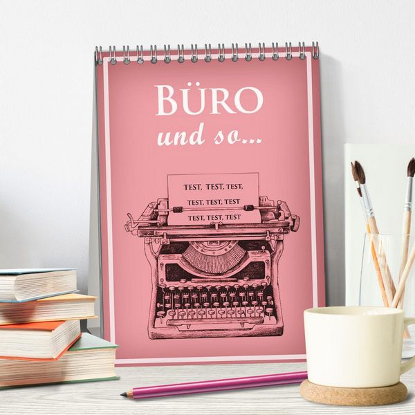 Produktbild: B&uuml;ro und so ... (Tischkalender 2026 DIN A5 hoch), CALVENDO Monatskalender