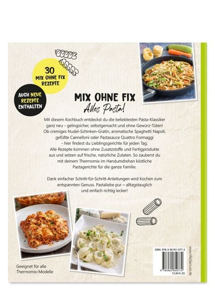 Produktbild: Mix ohne Fix! Pastarezepte