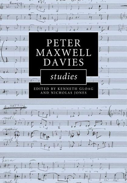 Produktbild: Peter Maxwell Davies Studies