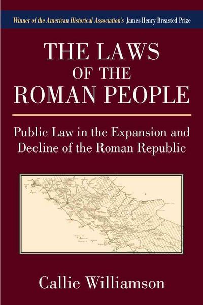 Produktbild: Williamson, C: The Laws of the Roman People