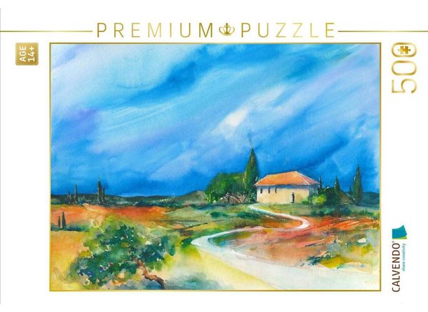 CALVENDO Puzzle Toskana im Licht | 500 Teile Lege-Größe 48 × 36 cm Foto-Puzzle für Erwachsene