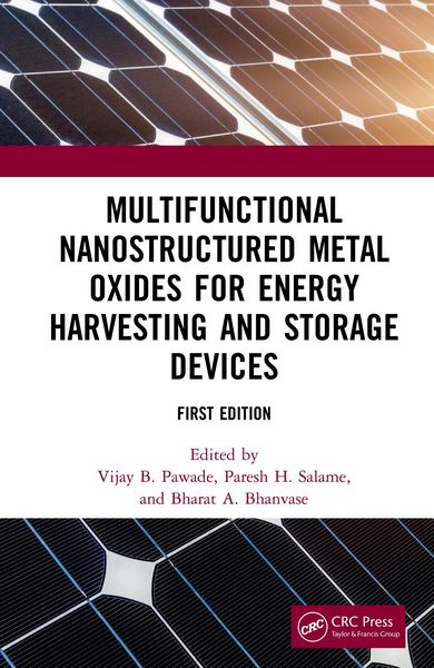 Produktbild: Multifunctional Nanostructured Metal Oxides for Energy Harvesting and Storage Devices