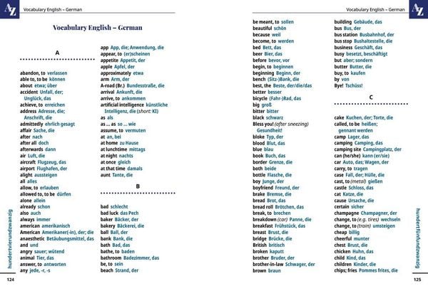 Produktbild: Reise Know-How Language Guide Book German - word by word