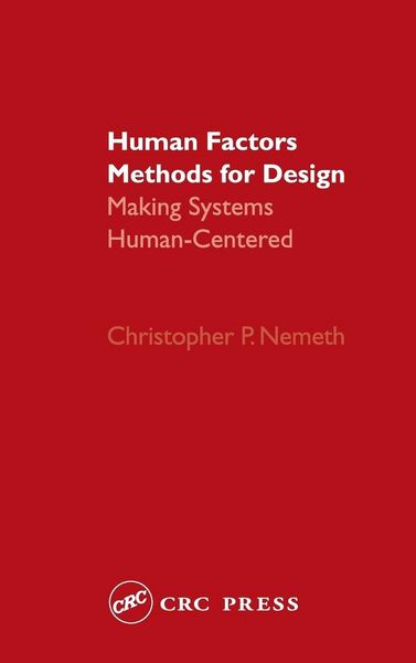 Produktbild: Human Factors Methods for Design