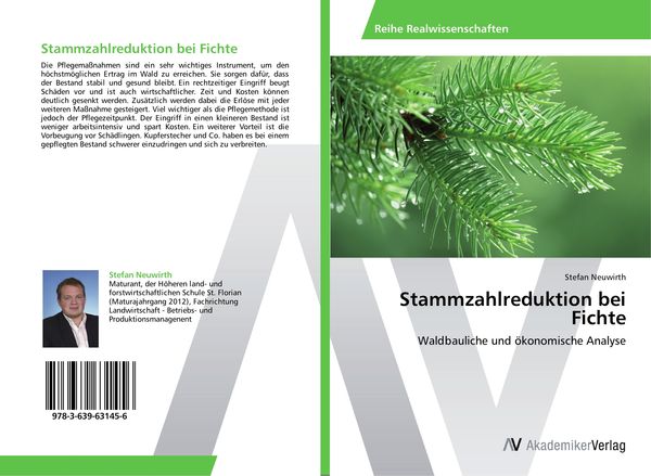 Stammzahlreduktion bei Fichte, Taschenbuch von Stefan Neuwirth, AV Akademikerverlag, 9783639631456