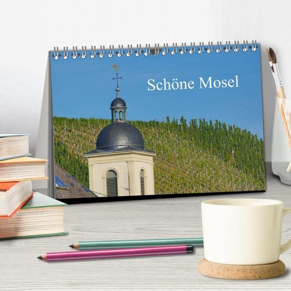 Produktbild: Sch&ouml;ne Mosel (Tischkalender 2026 DIN A5 quer), CALVENDO Monatskalender