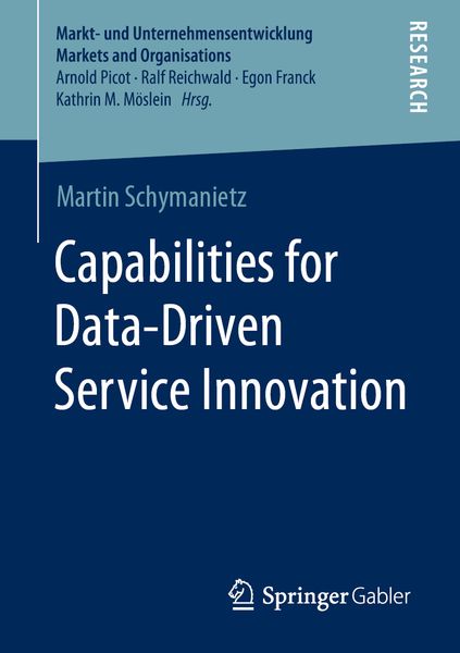 Produktbild: Capabilities for Data-Driven Service Innovation
