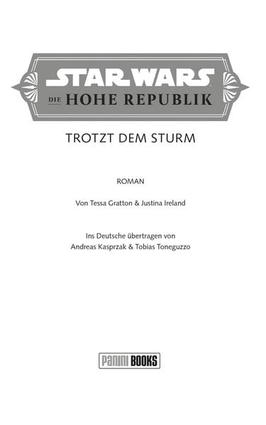 Produktbild: Star Wars: Die Hohe Republik - Trotzt dem Sturm