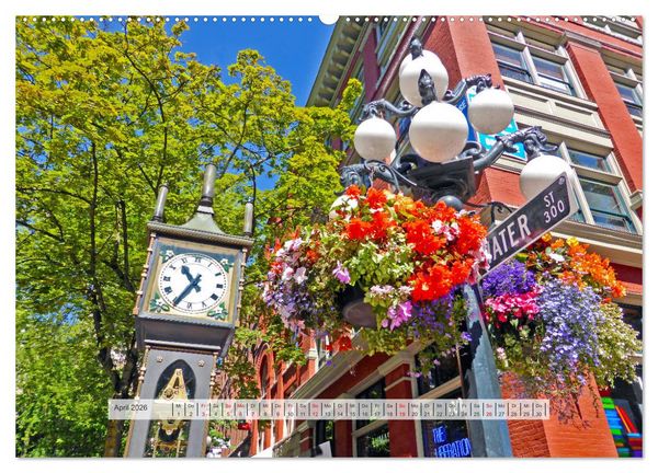 Produktbild: Vancouver Kanada 2026 (hochwertiger Premium Wandkalender 2026 DIN A2 quer), Kunstdruck in Hochglanz