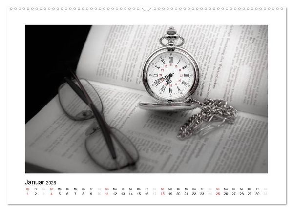 Produktbild: Uhren aus aller Welt (hochwertiger Premium Wandkalender 2026 DIN A2 quer), Kunstdruck in Hochglanz