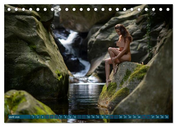 Produktbild: Passion du nu artistique (Calendrier de bureau 2026 DIN A5 vertical), CALVENDO calendrier mensuel