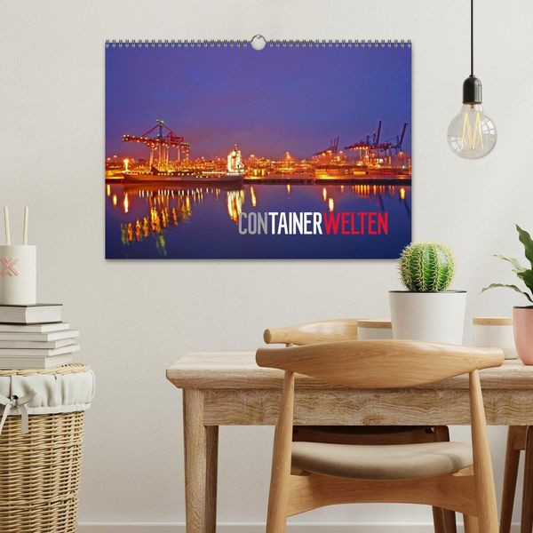 Produktbild: Containerwelten (Wandkalender 2026 DIN A3 quer), CALVENDO Monatskalender