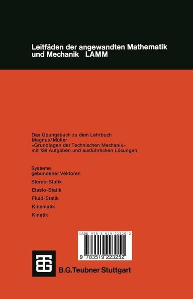 Produktbild: &Uuml;bungen zur Technischen Mechanik