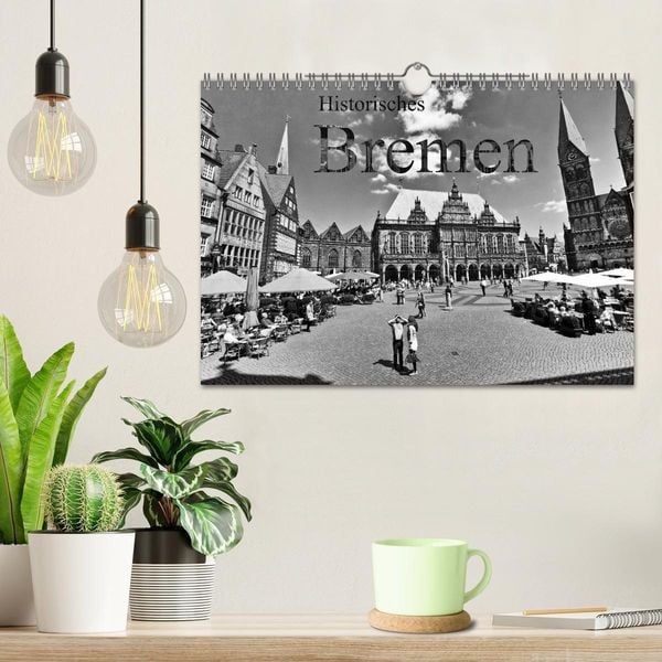 Produktbild: Historisches Bremen (Wandkalender 2026 DIN A4 quer), CALVENDO Monatskalender
