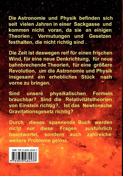 Produktbild: Revolution der Astronomie und Physik, Meine Theorien