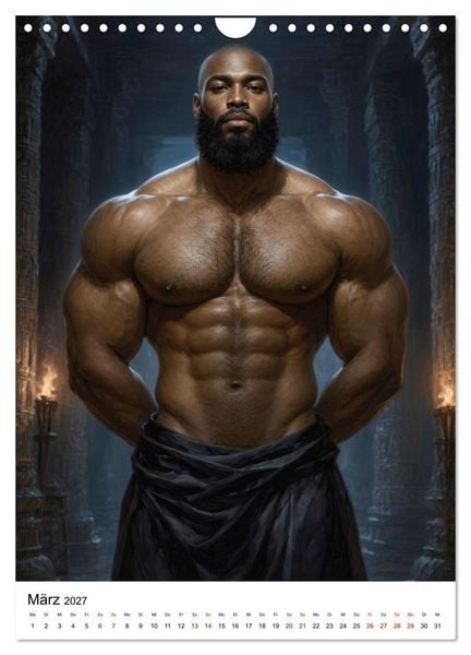 Produktbild: Mysthische M&auml;nner Fantasy (Wandkalender 2027 DIN A4 hoch), CALVENDO Monatskalender