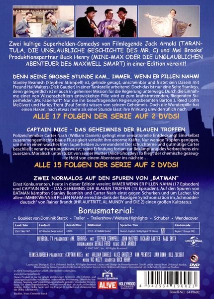 Produktbild: Immer wenn er Pillen nahm (alle 17 Folgen) - Special Edition inkl. Das Geheimnis der blauen Tropfen (alle 15 Folgen) (Fernsehjuwelen) [4 DVDs]