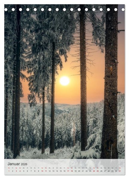 Produktbild: Magische Naturmomente (Tischkalender 2026 DIN A5 hoch), CALVENDO Monatskalender