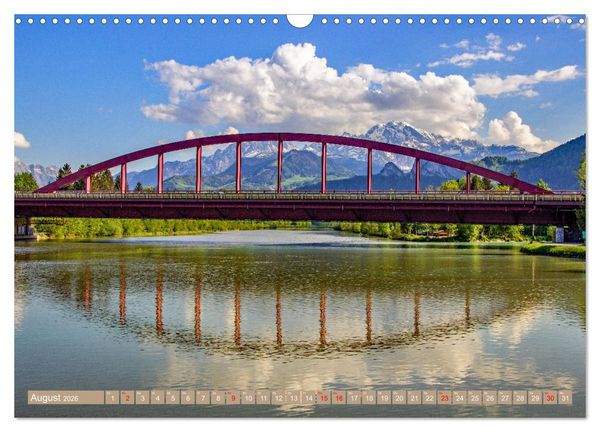 Produktbild: Es flie&szlig;t die Salzach (Wandkalender 2026 DIN A3 quer), CALVENDO Monatskalender