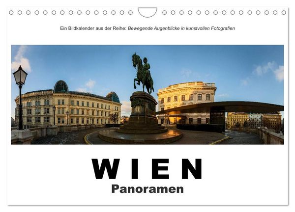 Produktbild: Wien Panoramen (Wandkalender 2026 DIN A4 quer), CALVENDO Monatskalender