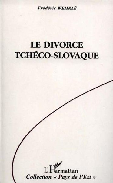 Produktbild: Le divorce tch&eacute;co-slovaque