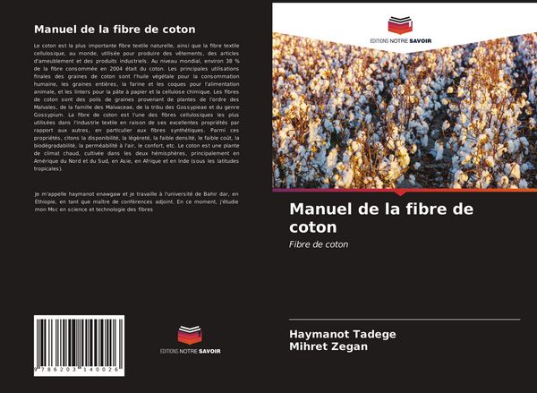 Produktbild: Manuel de la fibre de coton