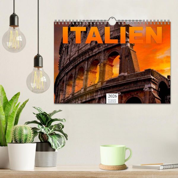Produktbild: Italien - S&uuml;deuropa (Wandkalender 2026 DIN A4 quer), CALVENDO Monatskalender