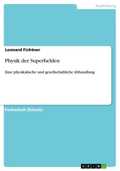 Produktbild: Physik der Superhelden