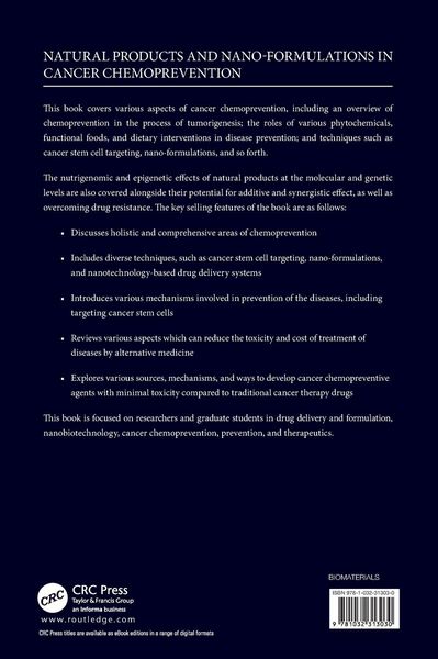 Produktbild: Natural Products and Nano-Formulations in Cancer Chemoprevention