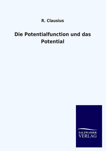 Produktbild: Die Potentialfunction und das Potential