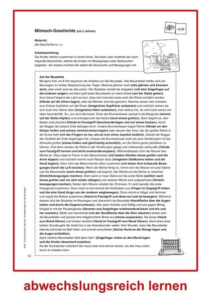 Produktbild: Kita aktiv Projektmappe Auf der Baustelle