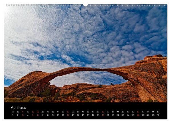 Produktbild: USA - Grandioser S&uuml;dwesten (Wandkalender 2026 DIN A2 quer), CALVENDO Monatskalender