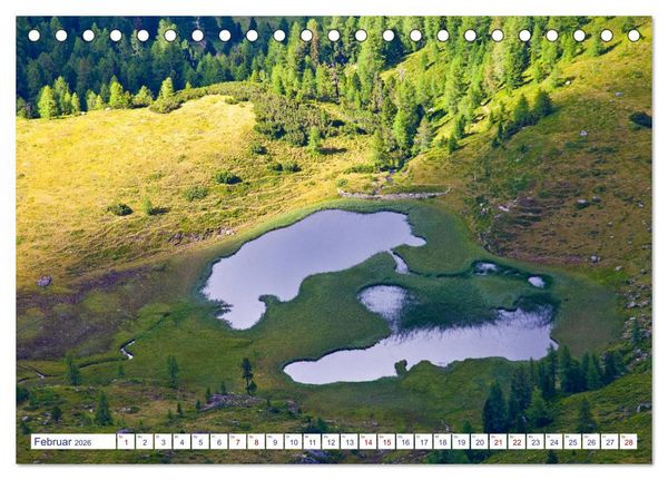 Produktbild: Sch&ouml;ne Lungauer Bergseen (Tischkalender 2026 DIN A5 quer), CALVENDO Monatskalender