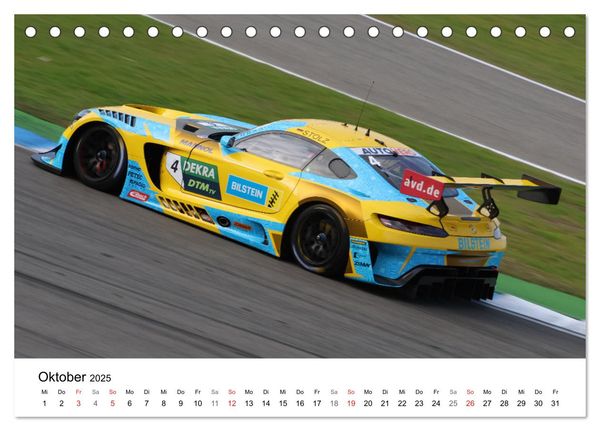 Produktbild: Deutsche Tourenwagen (Tischkalender 2025 DIN A5 quer), CALVENDO Monatskalender