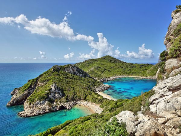 Produktbild: CALVENDO Puzzle Porto Timoni die Zwillingsbucht 1000 Teile Lege-Gr&ouml;&szlig;e 64 x 48 cm Foto-Puzzle Bild von Martina Fornal