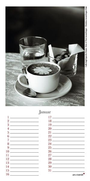 Produktbild: Geburtstagskalender Espresso, Cappuccino & Co.
