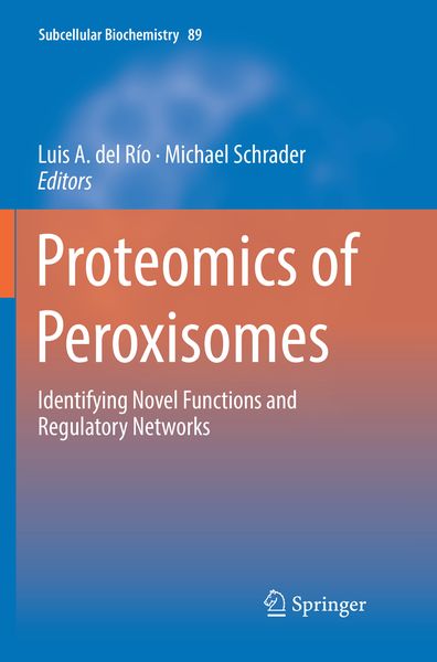 Produktbild: Proteomics of Peroxisomes