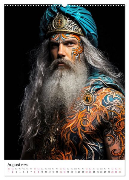 Produktbild: Tattoo Tales (Wall Calendar 2026 DIN A2 portrait), CALVENDO 12 Month Wall Calendar
