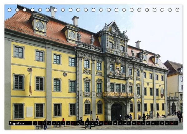 Produktbild: Willkommen in ERFURT (Tischkalender 2026 DIN A5 quer), CALVENDO Monatskalender
