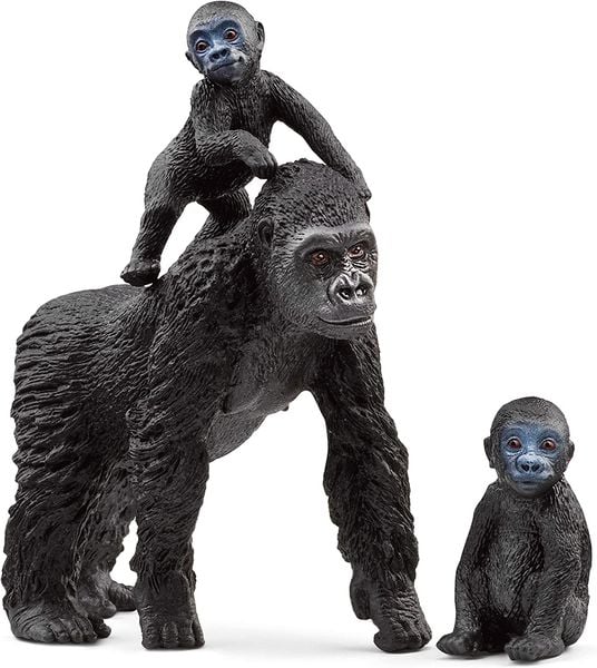 Schleich - Wild Life - Flachland Gorilla Familie