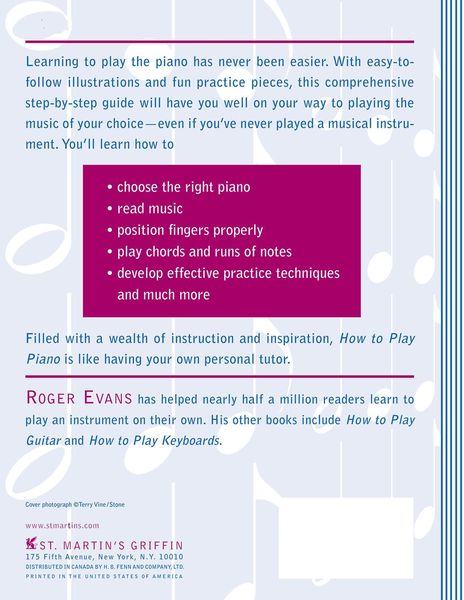 Produktbild: How to Play Piano