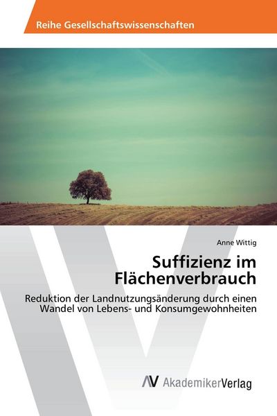 Produktbild: Suffizienz im Fl&auml;chenverbrauch