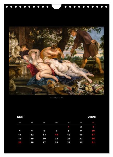 Produktbild: Peter Paul Rubens - Rubens (Wandkalender 2026 DIN A4 hoch), CALVENDO Monatskalender