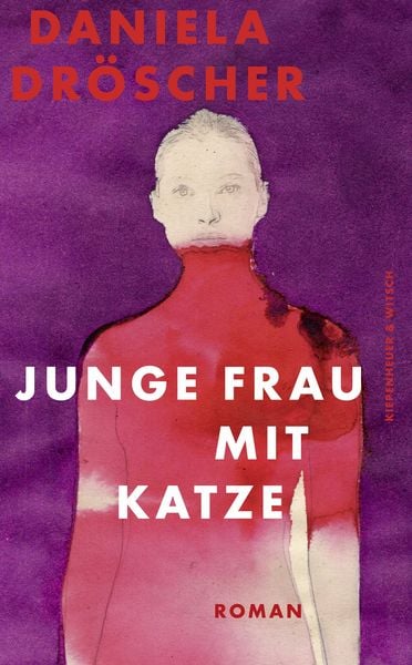 Produktbild: Junge Frau mit Katze