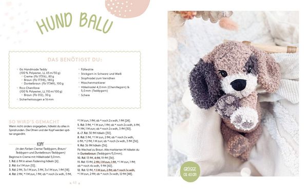 Produktbild: Meine liebsten Kuschelfreunde | H&auml;kel-Tiere aus Flauschgarn h&auml;keln von SPIEGEL-Bestsellerautorin @nadelkunst.handmade