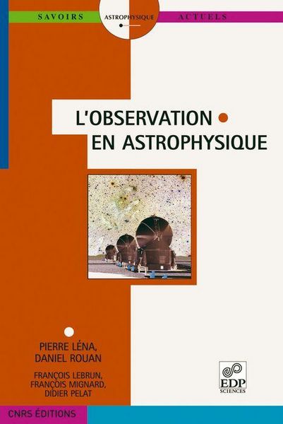 Produktbild: L'observation en astrophysique